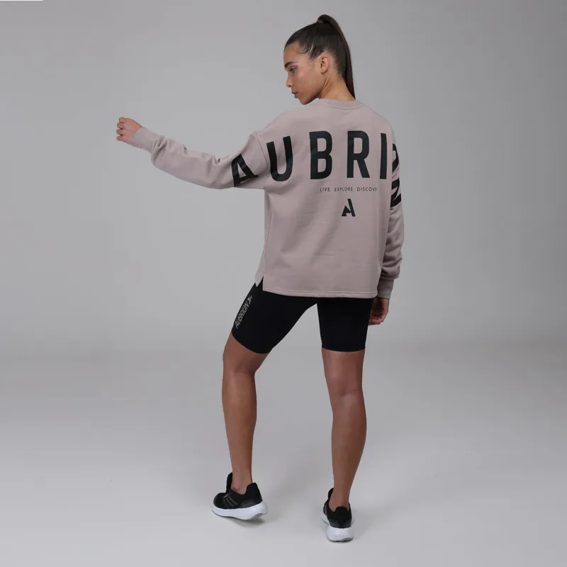 Aubrion React Sweatshirt in Sand-3